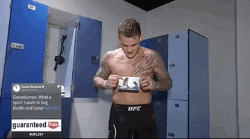 Dustin Poirier Sport GIF by UFC