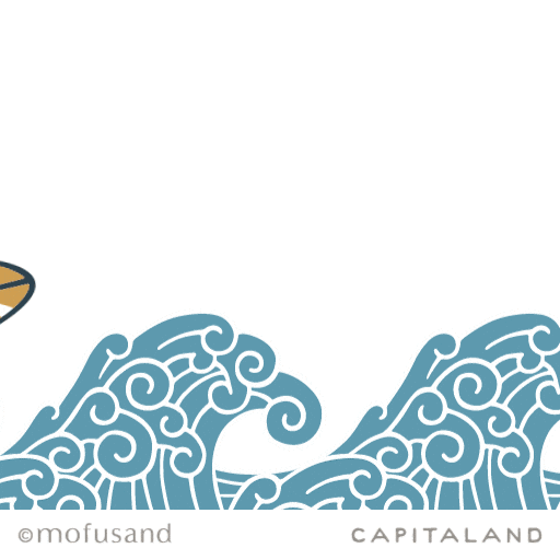 Mofusand Sticker by CapitaLand Malls SG