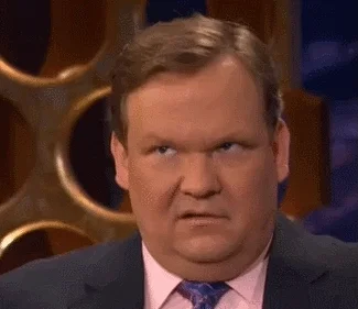 Andy Richter Eye Roll GIF