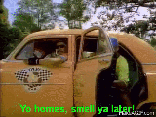 Image result for smell you later will smith gif