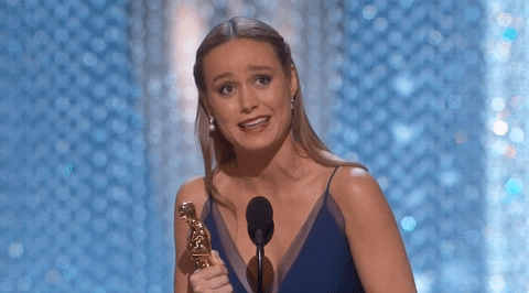 Brie Larson Laughing GIF by The Academy Awards