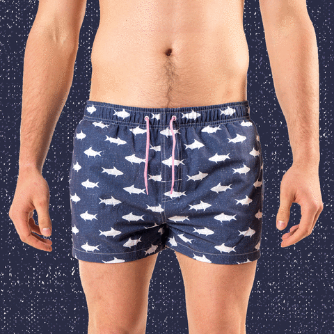 crouchswimwear crouch tiburones GIF