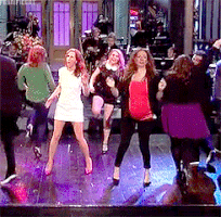 kristen wiig dance GIF by Saturday Night Live