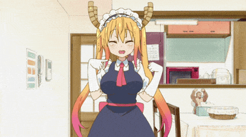 dragon maid thumbs up GIF by Funimation
