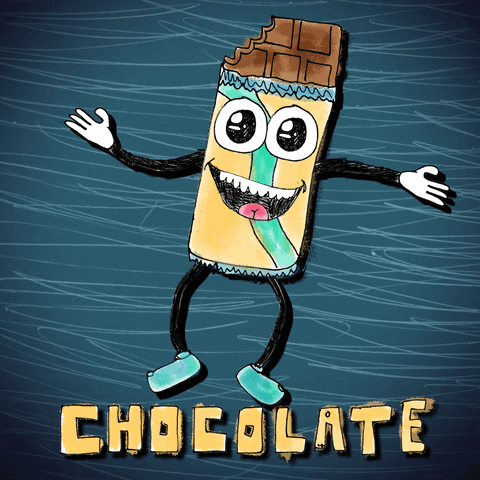 Sweet Tooth Chocolate GIF by Todd Rocheford