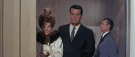 james garner elevator GIF