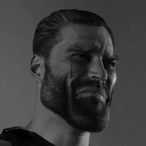 Sad Cry GIF by Gigachad