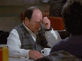 frustrated george costanza GIF