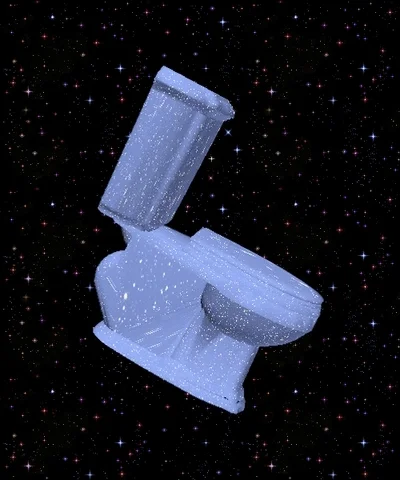 Space Toilet GIF