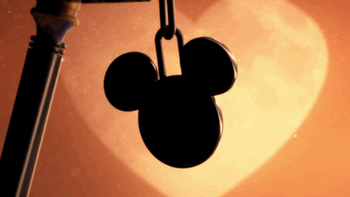 mickey mouse heart GIF