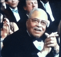 Celebrity gif. A surprised James Earl Jones drops his jaw and opens his eyes wide in disbelief.