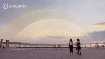 season 5 rainbow GIF by Broad City