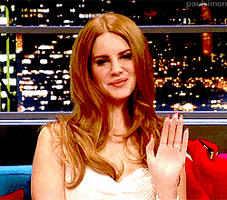 lana del rey hello GIF