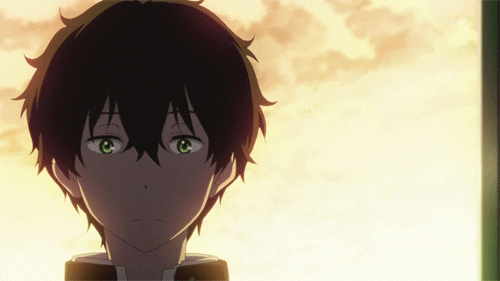 oreki houtarou chitanda eru GIF