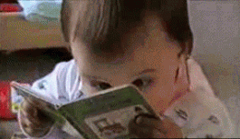 kids reading GIF by Cheezburger