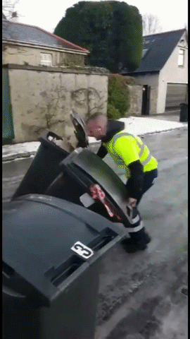 day trash GIF