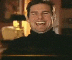 Tom Cruise Laugh GIF