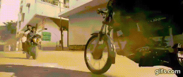 bike stunt GIF