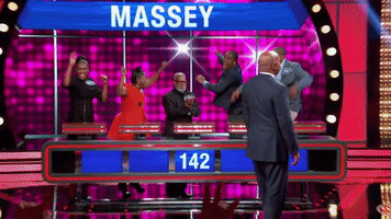 celebrate celebrity family feud GIF by ABC Network