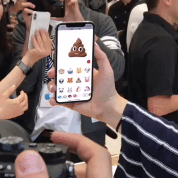 kudokun iphonexanimoji GIF