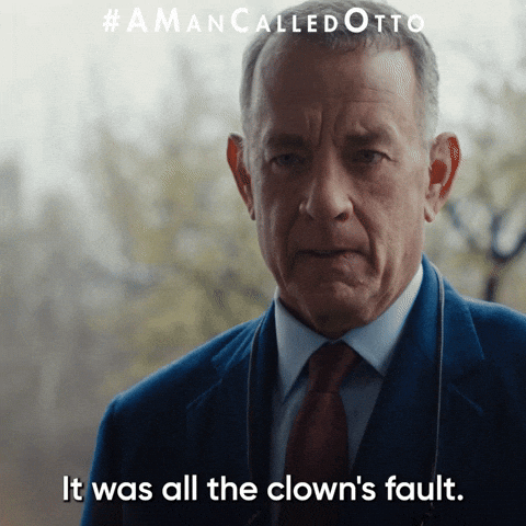 Tom Hanks Clown GIF by Sony Pictures