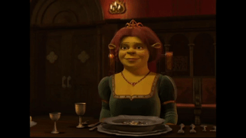 verohmarin princess shrek fiona burp GIF