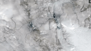 space snow GIF by NASA