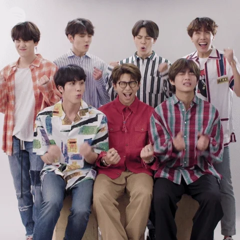 excited k-pop GIF by Spotify
