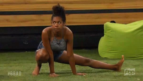 Stretching Big Brother GIF by Big Brother After Dark - Find & Share on GIPHY