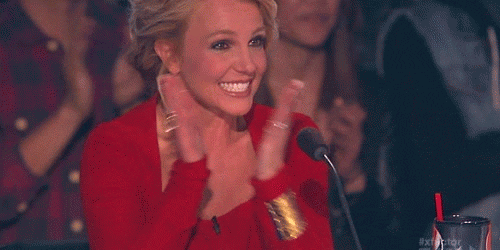 Britney Spears Clapping