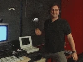 disgusted computer GIF