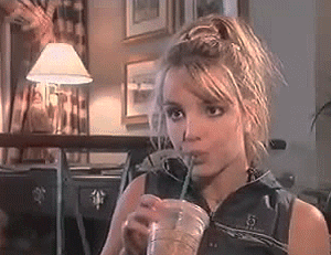 bored britney spears GIF