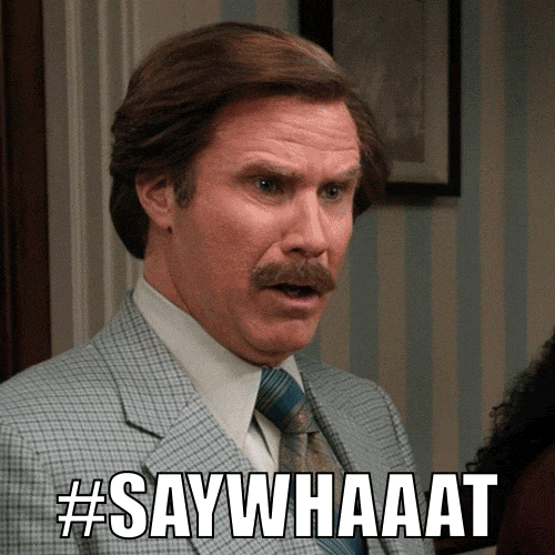 Shocked Will Ferrell GIF by Anchorman Movie - Find & Share on GIPHY