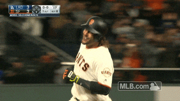 San Francisco Giants Tongue GIF by MLB