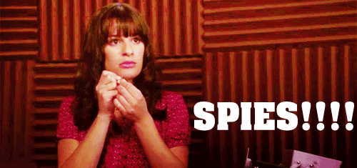 lea michele spies GIF