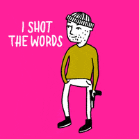 Words Gun GIF by Kochstrasse™