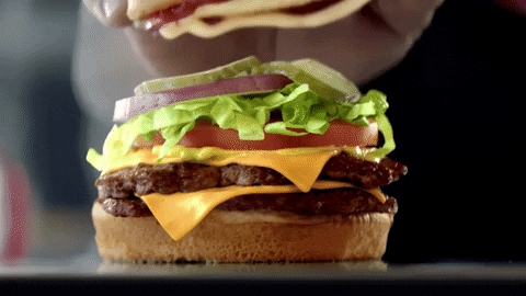 Burger Cheeseburger GIF by Checkers & Rally's - Find & Share on GIPHY