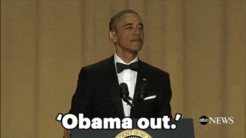 obama mic drop GIF by Digg