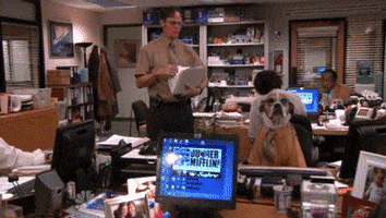 dog the office dwight jim pranks