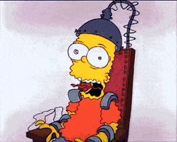 shocked the simpsons GIF