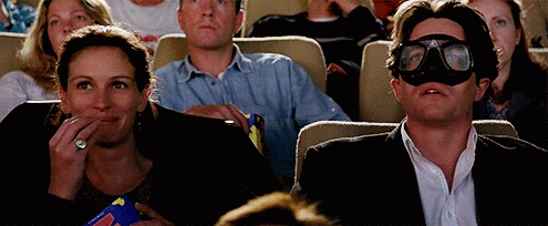 movie theater happiness GIF