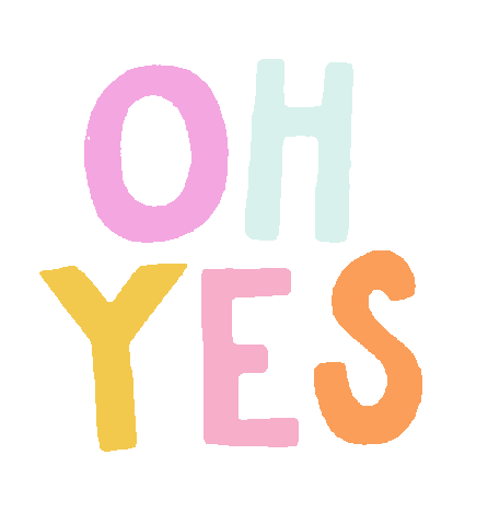 Happy Oh Yeah Sticker