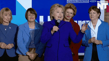hillary clinton omg GIF by NowThis 
