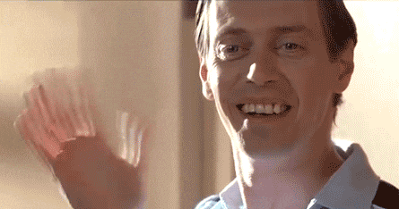 Giphy - steve buscemi flirting GIF
