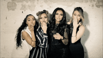blow kiss love GIF by Little Mix