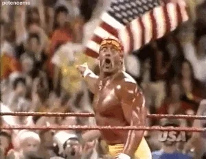 Hulk Hogan Freedom GIF