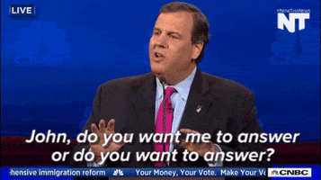 chris christie news GIF by NowThis 