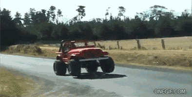 jeep wheelie GIF