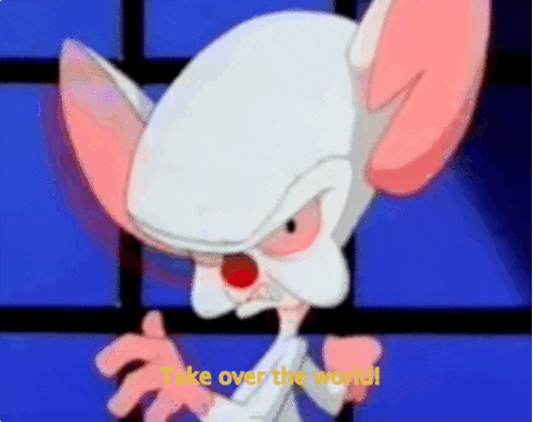 Pinky And The Brain World GIF - Find & Share on GIPHY