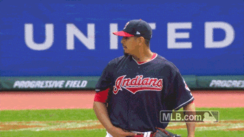 Cleveland Indians Carlos GIF by MLB